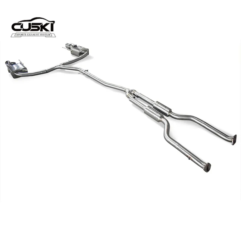 Stainless Steel Automotive Exhaust Parts Fit lexus IS250/IS300/IS350 2006-2011 cat-back exhaust intelligent valve Exhaust Modifi