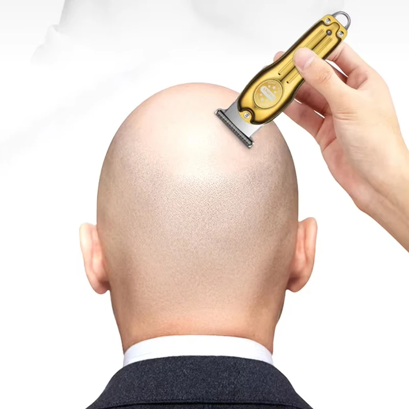 Kemei KM-679 Professional Hair Trimmer Electric Hair Clipper Men's Rechargeable Barber Cordless Cutting Machine for Bareheaded image 6