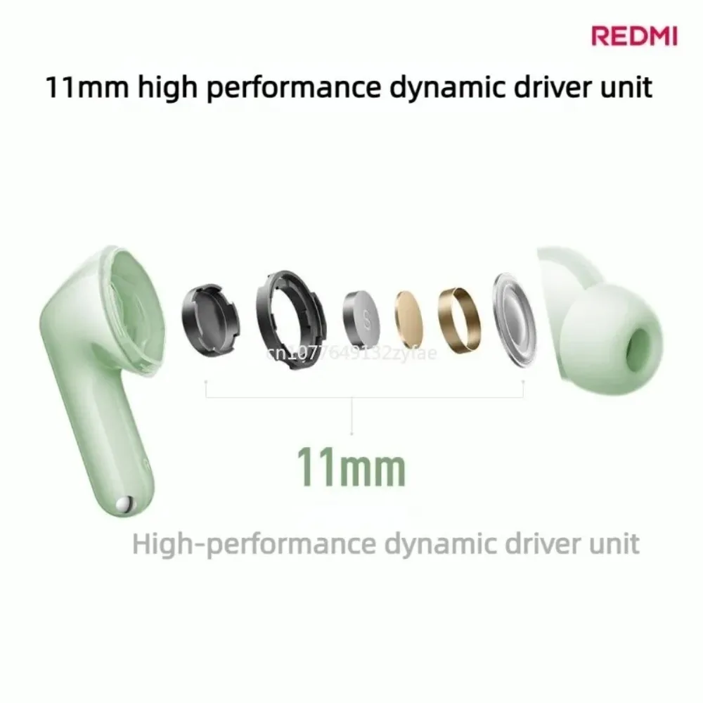 Xiaomi Redmi Buds 8 Earphone Wireless Bluetooth Earphone In-Ear Earphones With Mic Headphone Ambient Lighting Long Battery Life
