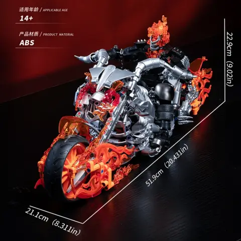 8 best sales Ghost Rider-figurer - №6