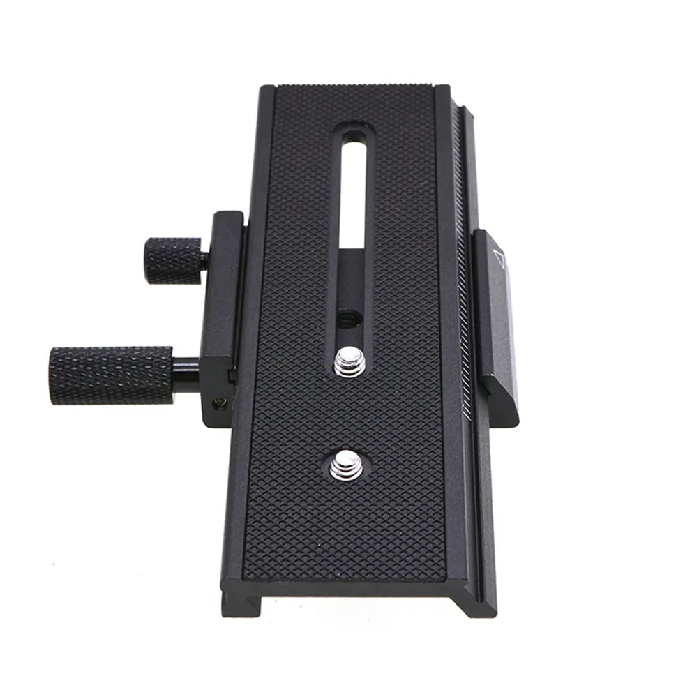 Macro Rail Rod Support Aluminum Alloy Dslr Camera Mount Quick Release Plate for Stable Close-Up Macro Photography