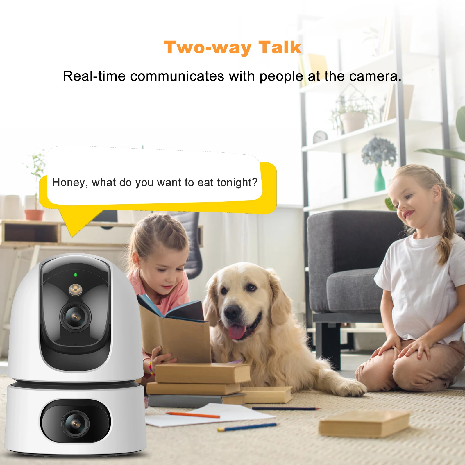 IMOU Ranger Dual 6MP dos lentes 3 + 3MP cámara IP WIFI inteligente para el hogar imagen HD para interiores detección de mascotas conversación bidireccional cámaras de vigilancia PT