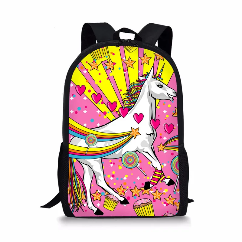 Einhorn Galaxie Planet drucken Schult aschen für Mädchen Jungen Schul rucksack Teenager täglich Tages rucksack Frauen Reisetasche Mode Bücher taschen