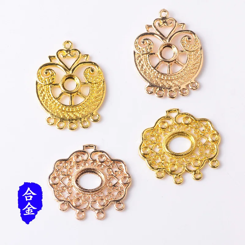 Antique new models can be inlaid with gem pendants DIY antique hair accessories hair crown accessories manufacturers spot wholes