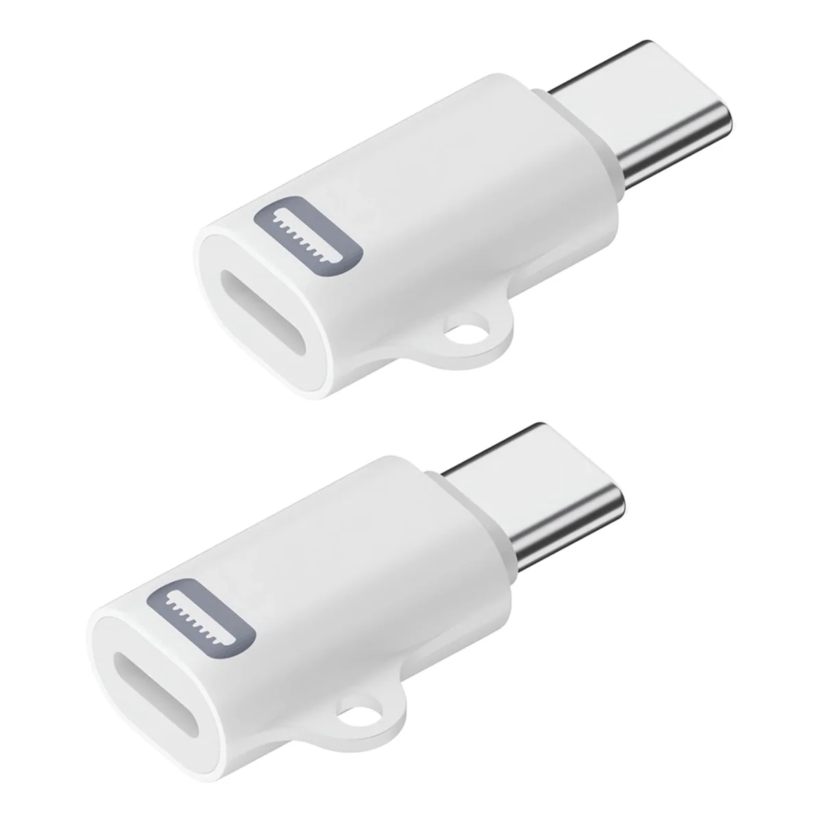 AB25 2PCS Charging Adapter,for Apple Interface Female to USB C Male Adapter for IPhone 15/15 Plus/15 Pro/15 Pro Max/IPad Pro