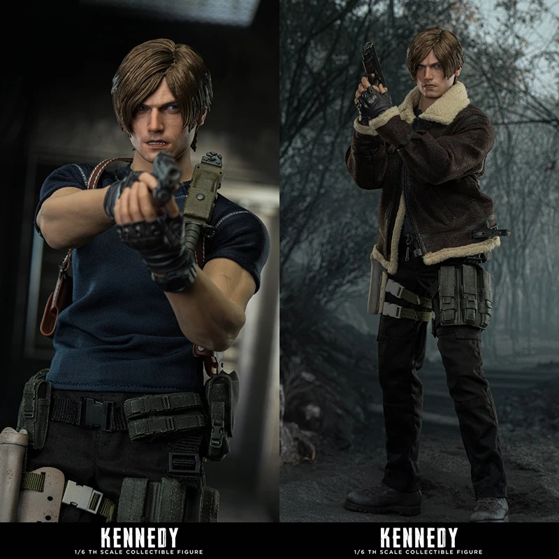 

Hot Sale MTTOYS017 1/6 Leon Kennedy Jacket Cloth Action Figure Game Police Agent Mini Delicate 12inch Soldier Model Gifts