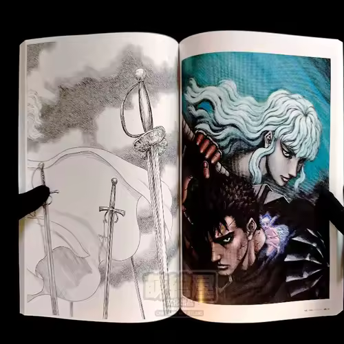 Berserk 30th Artwork Paperback Illustration Collection Anime Line Artwork Full-Color Artbook Anime Manga Guts Griffiths - Image 5