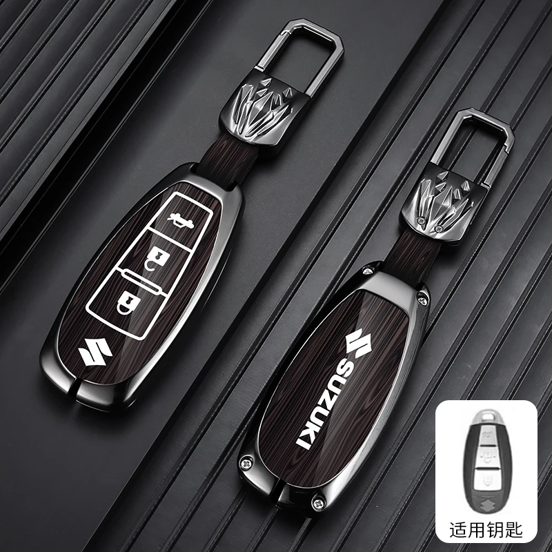 Car Remote Key Case Cover Shell For Suzuki Vitara Swift Ignis Kizashi SX4 Baleno Ertiga Samurai S-Cross Auto Keyless Accessories