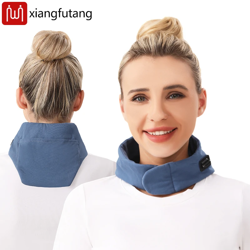 

Electric Heated Neck Wrap-3-Gear Heat Neck Care Warm Therapy Relieves Cervical Pain Muscle Soreness For Office Workers Seniors