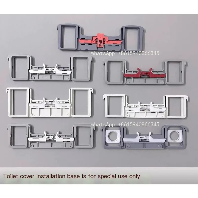 Toilet seat screws, toilet seat mounting plate fasteners, expansion screws, washroom cover closing stool cover fasteners