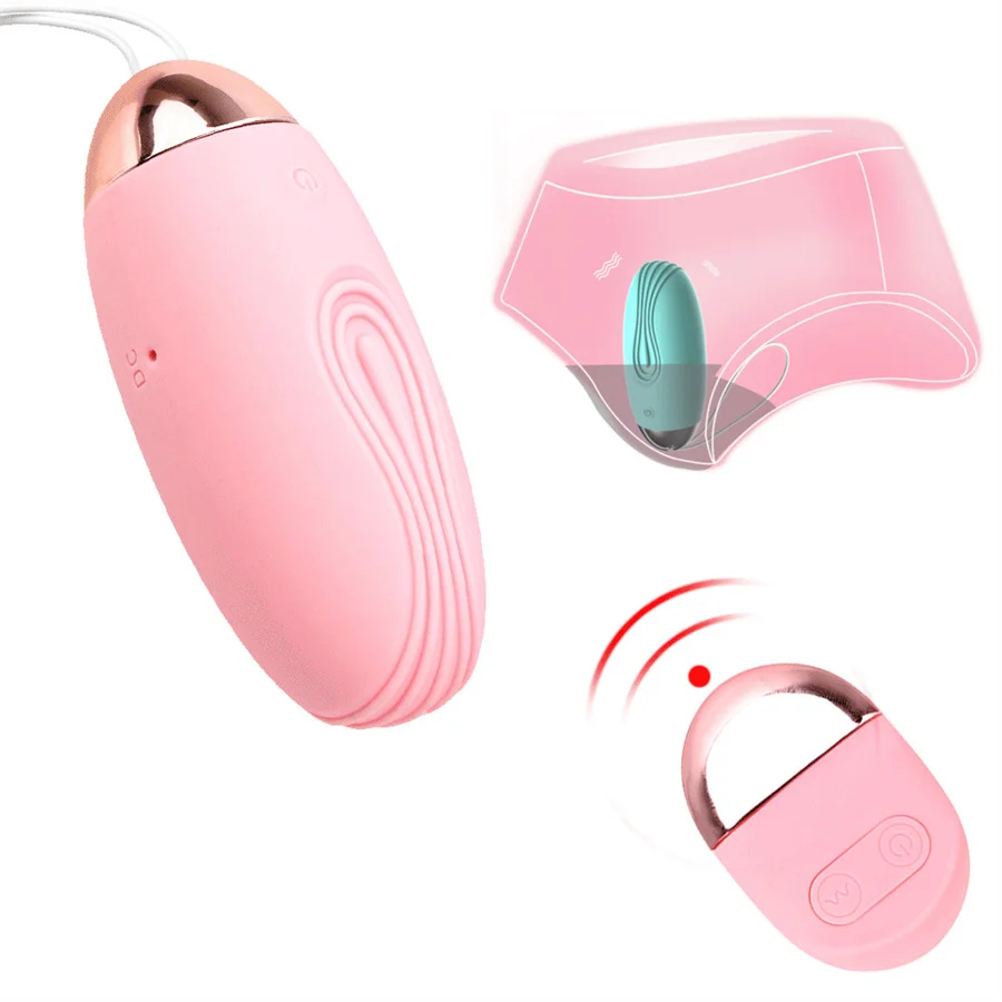 Wireless Remote Control Vibrating Egg Kegel Ball Exerciser Jump Egg Vibrator Clitoris Stimulator Masturbator Sex Toys For Women