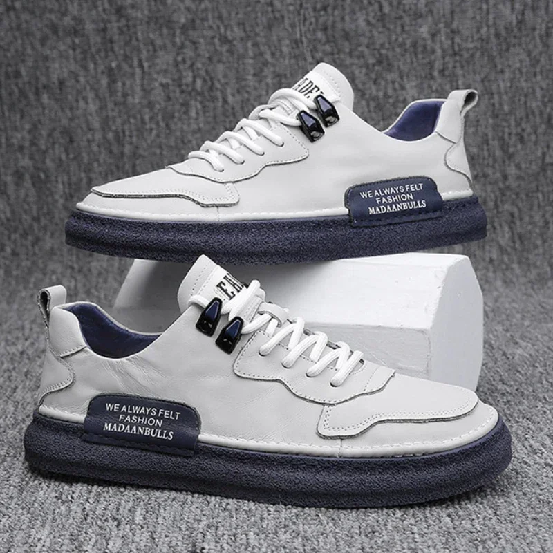Zapatillas de deporte vulcanizadas transpirables hombre con cordones - imagen 5