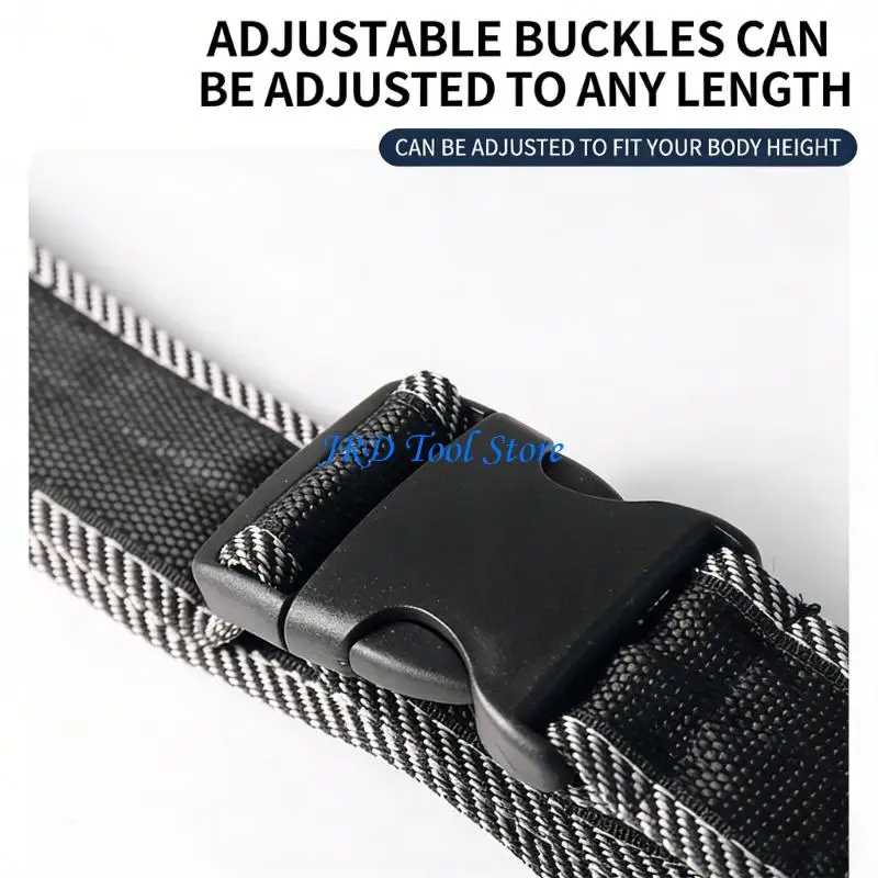 A2UD Freeing Hands Tool Belt With Dedicated Drill Holder And Ample Space Tool Bag For Nails Screws And Measuring Tape