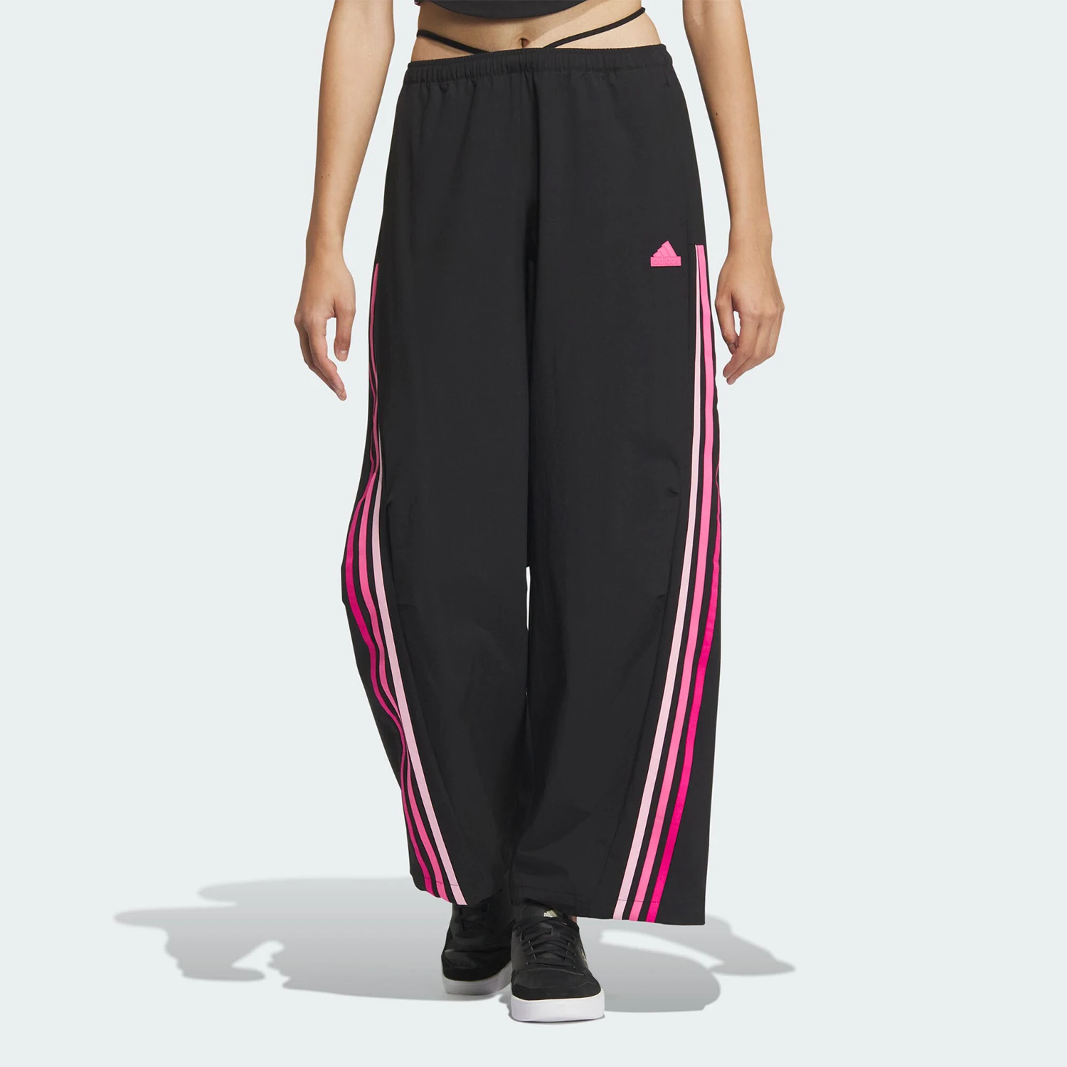 

Adidas genuine woven women's loose casual sports banana twist pants JJ1569
