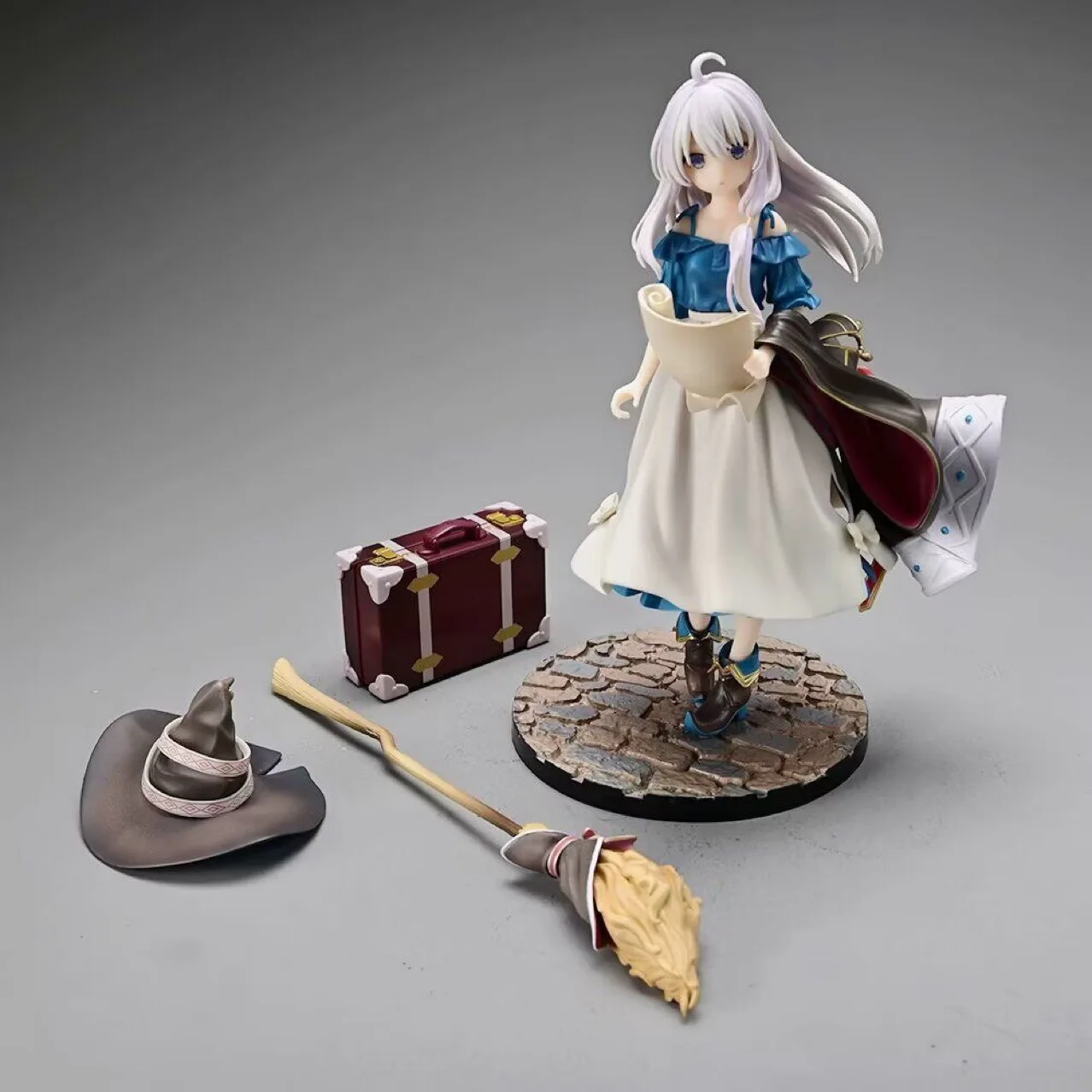 Figura de acción de Anime Elaina, bruja errante, el firmamento del modelo de juego de principios de verano, juguete Gk coleccionable para decoración y regalo