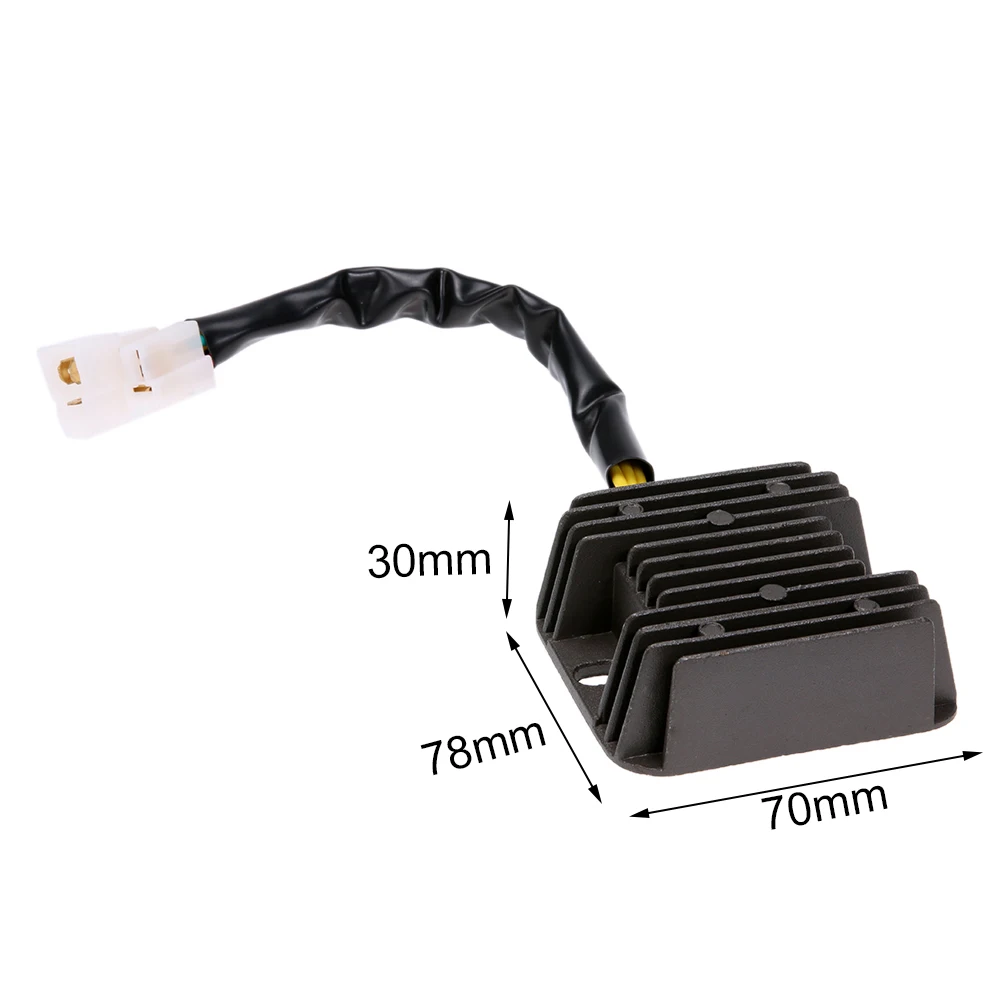 ملحقات مقوم منظم الدراجة النارية 3 مراحل مقوم الموجة الكاملة لـ Hyosung GT650R GT650 GV650 GV700 #4