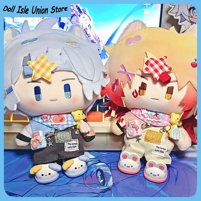 

Phainon Mydei Game Anime Honkai：Star Rail Doujin Handsome Cotton Doll Plush Stuffed Figurine Toys 20cm Change Clothes Plushie