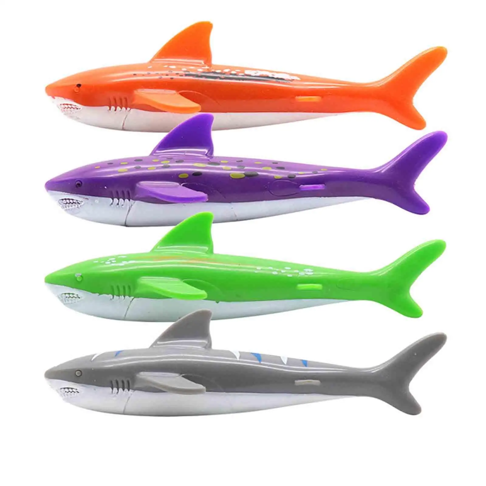 Plastic Dive Rings Toys for Kids Pool Swimming Training Sinkers Set Underwater Games Summer Fun Water Play Boys