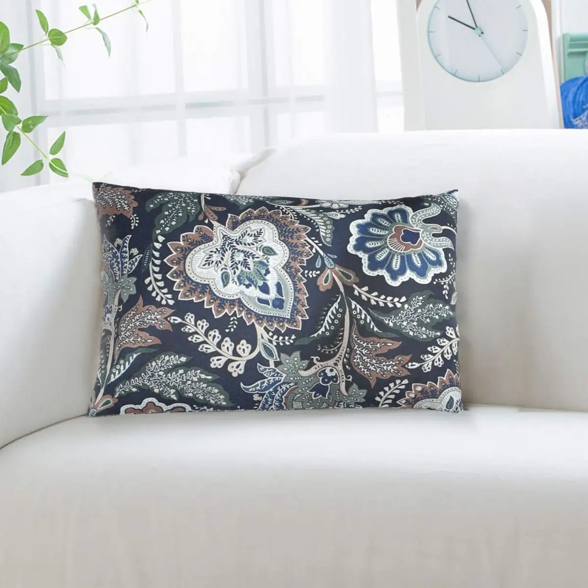 Funda de almohada rectangular colorida con diseño de Vera Bradley, funda de cojín decorativa para dormitorio, cama, hogar, almohada cómoda