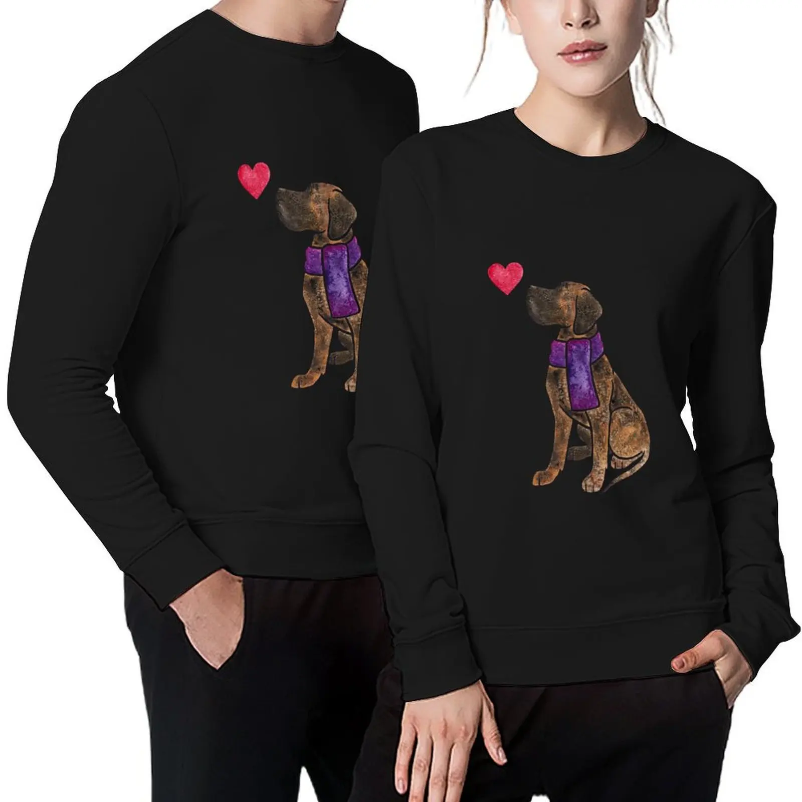 

Watercolour Great Dane Pullover tracksuits men's clothes graphic t shirts men korean autumn clothes men sweatshirt