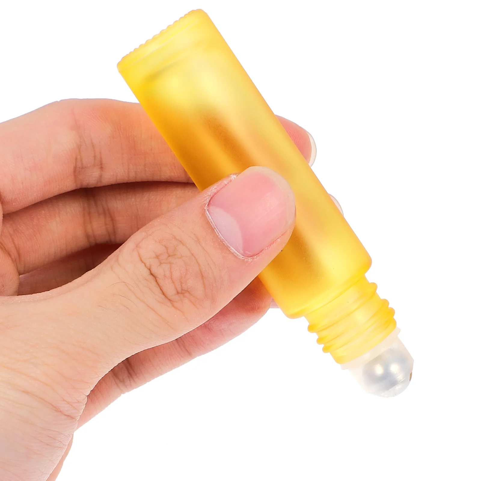 

10Pcs Glass Roller Bottles Roll on Durable Dispenser Portable Empty Serum Essential Oil Bottles for Travel