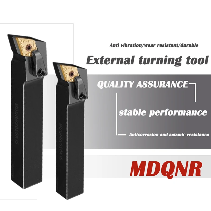 1PCS MDQNR1616H11 MDQNR2020K11 MDQNR2525M15 External Turning Tool Holder For DNMG MDQNR MDQNL Lathe Tool Cutting Tools