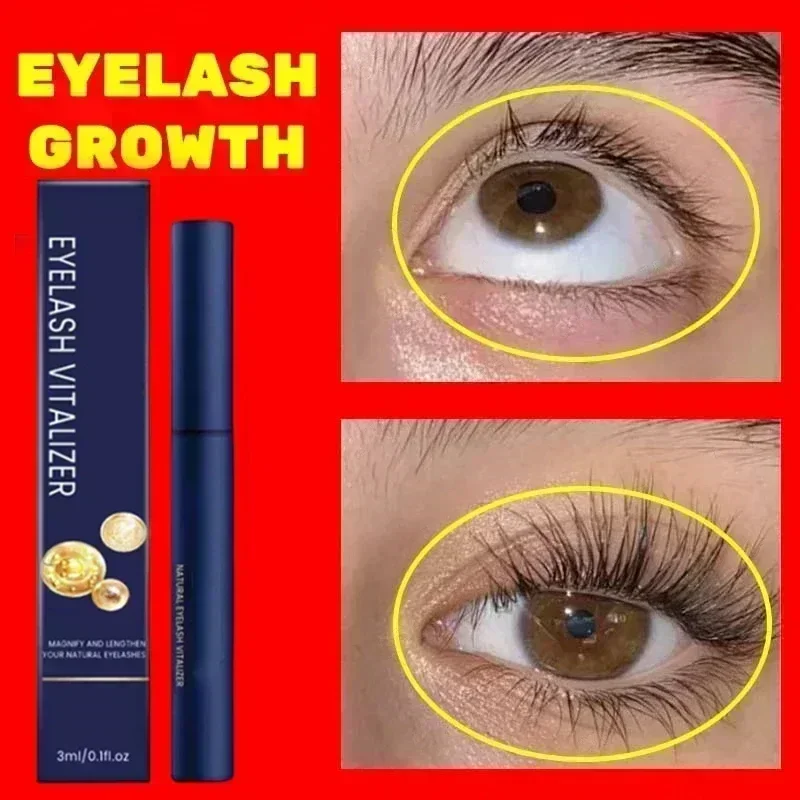 Fast Eyelash Growth Serum 7 วัน Natural Eyelash Enhancer Longer Fuller หนา Lashes Treatment ผลิตภัณฑ์ Eye Care แต่งหน้า