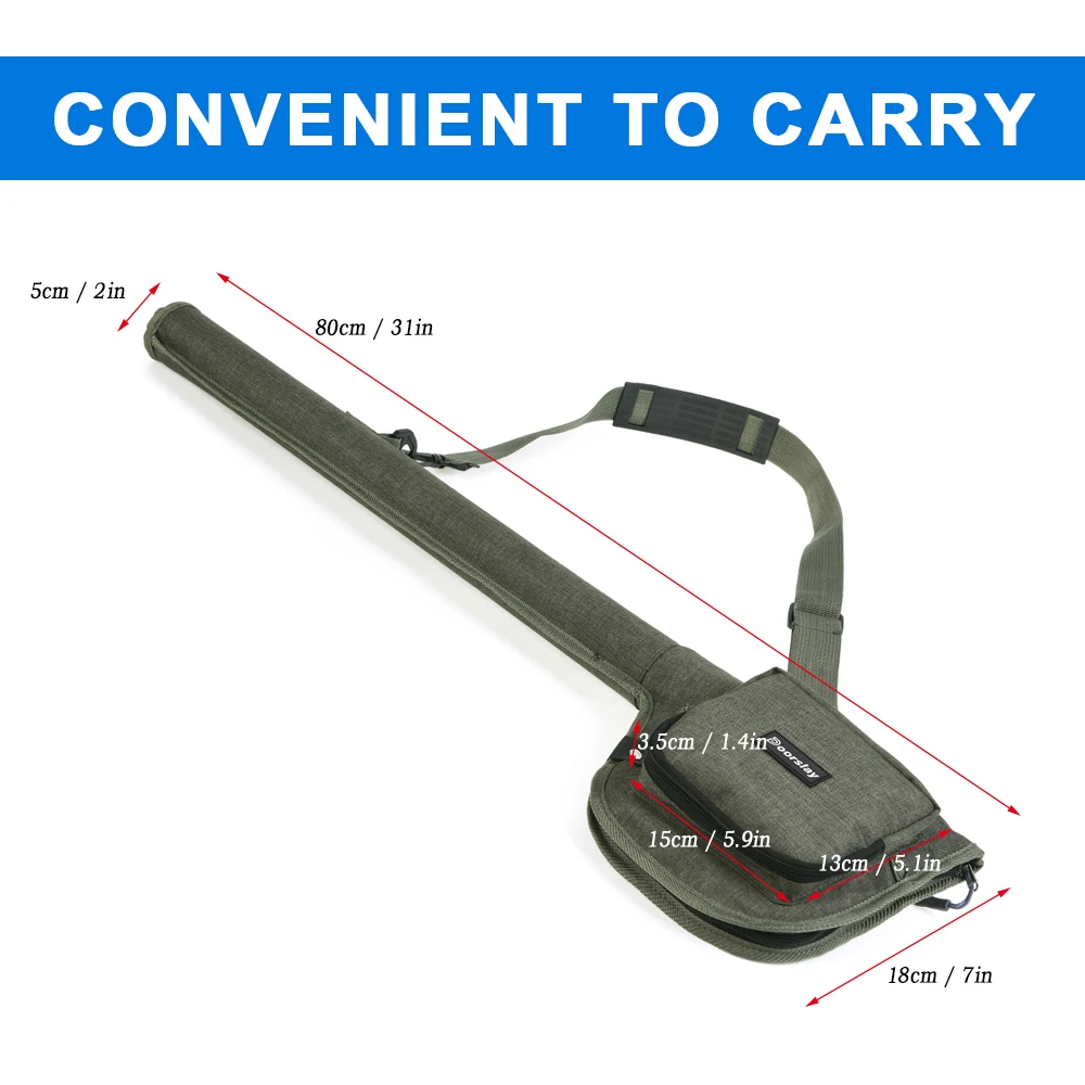 

Fishing Rod Bag Portable Fishing Rod Reel Storage Tubes Cases Fishing Rod Fly Fishing Bag Fishing Rod Bag fly fishing bag