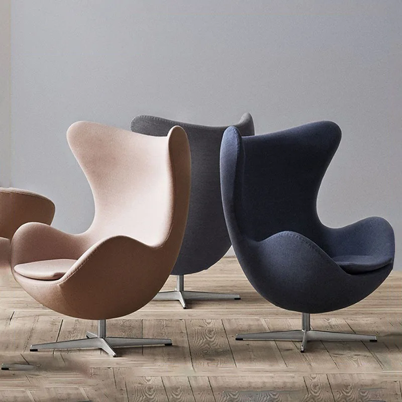 

eggshell chair, hotel single sofa chair, balcony leisure chair
