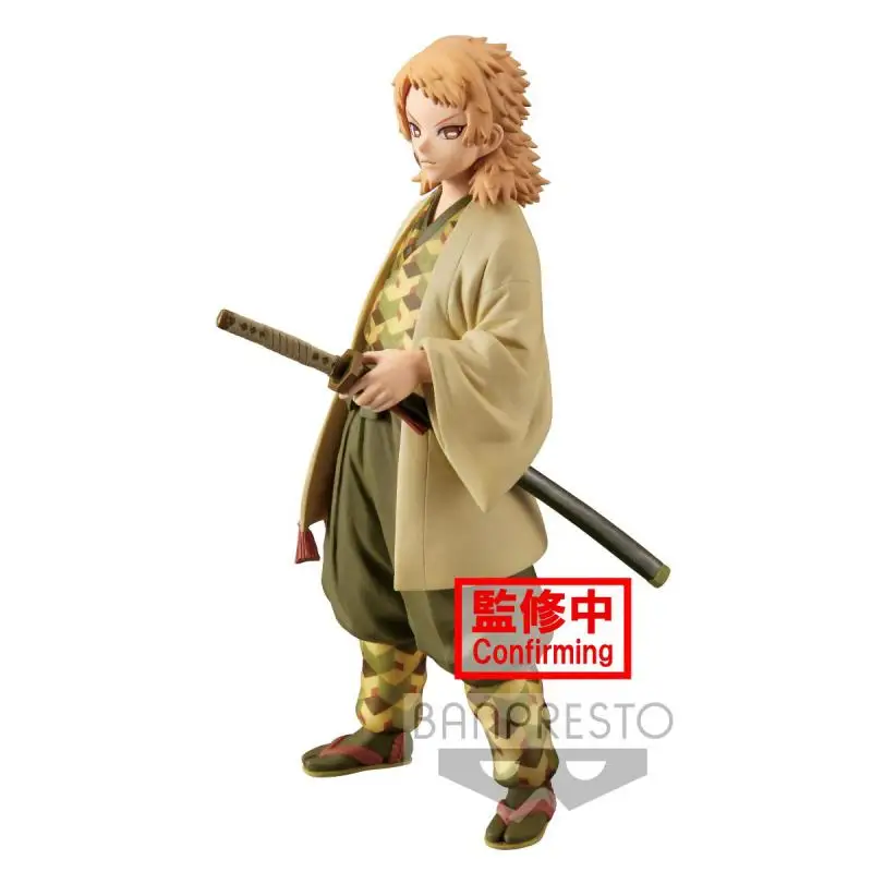 Original Genuine In Stock Bandai Banpresto Anime Demon Slayer Sabito kawaii Figure Kimetsu No Yaiba Ornament Collectible Gift