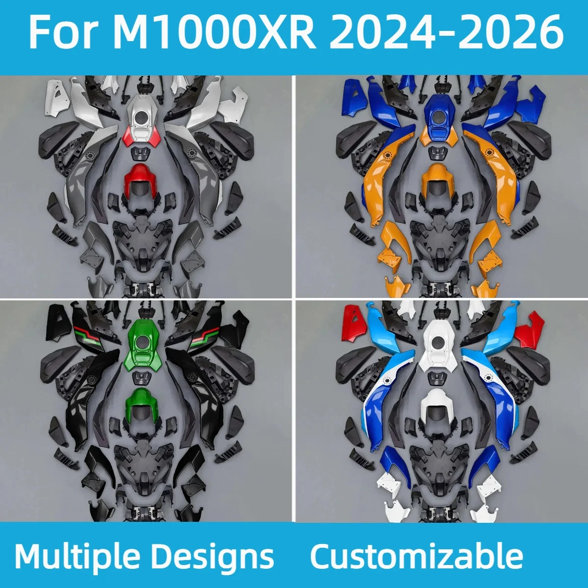 

Fairing Kit for BMW M1000XR 2024 2025 2026 Motorcycle Accessories Body Customized Fairings M 1000XR 24 25 26
