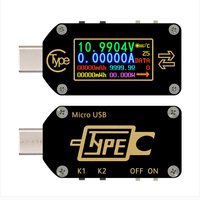 PD trigger USB-C Voltmeter Ammeter RD TC66/TC66C Type- 2 Way Current Meter Multimeter PD Charger Battery USB Electrical Tester