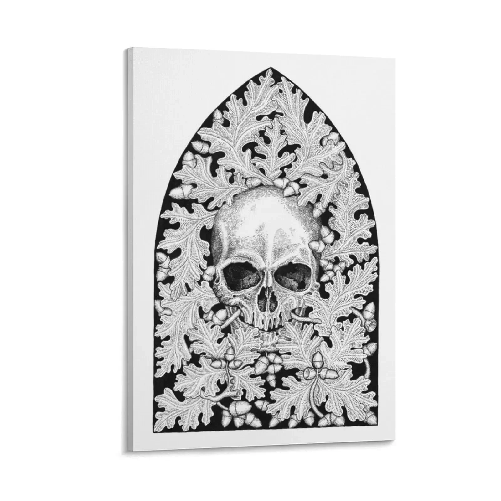 

Skull and Oak by Gemma Gary Canvas Painting home decorations luxury home decor posters home decorations and organization