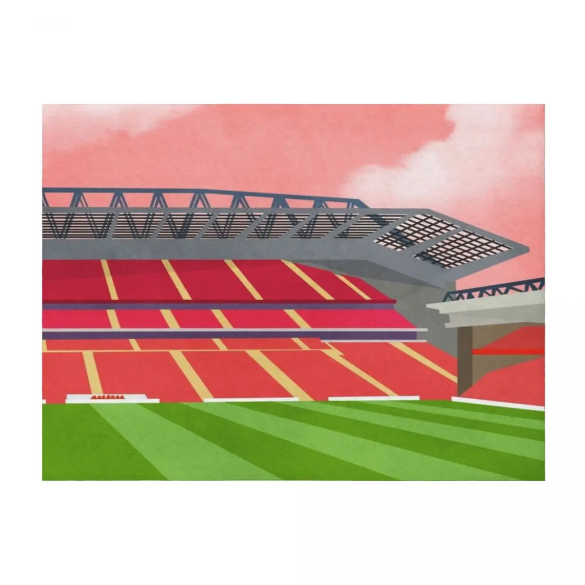 

Anfield Throw Blanket wednesday Plush blankets ands For Baby Blankets