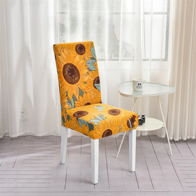 Housse De Chaise High Quality Dinning Chair Cover Chair Seat Covers Spandex Polyester Chair Covers