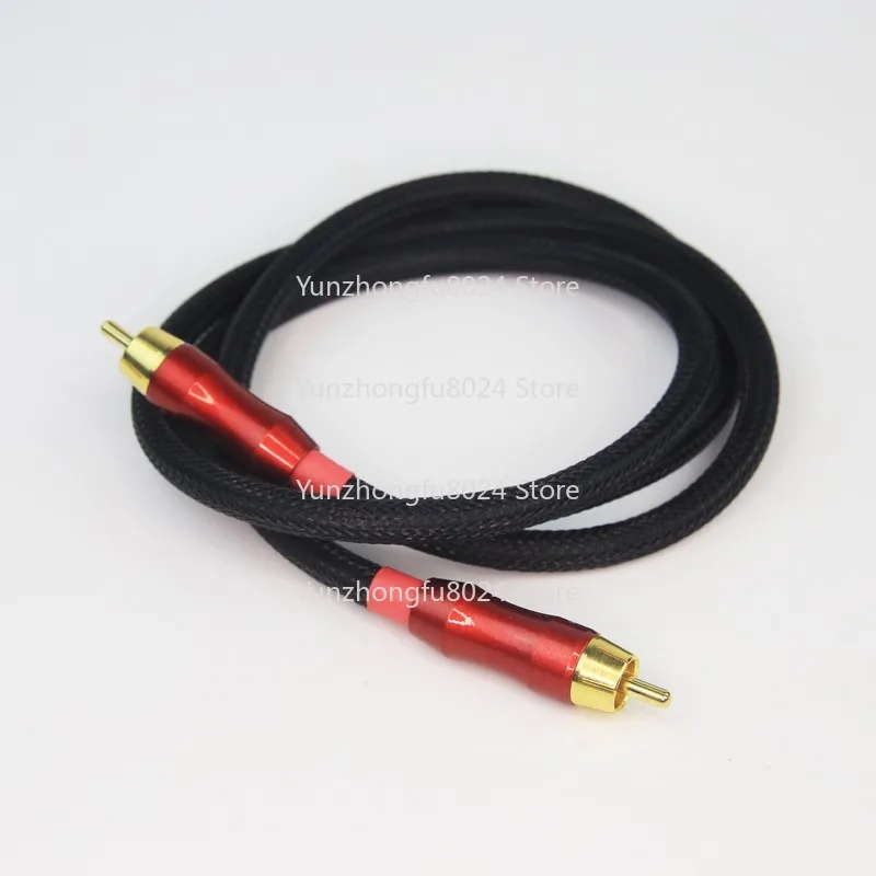 

C4 75 Ohm Digital Signal Coaxial Cable, Audiophile Audio Cable, Subwoofer Cable
