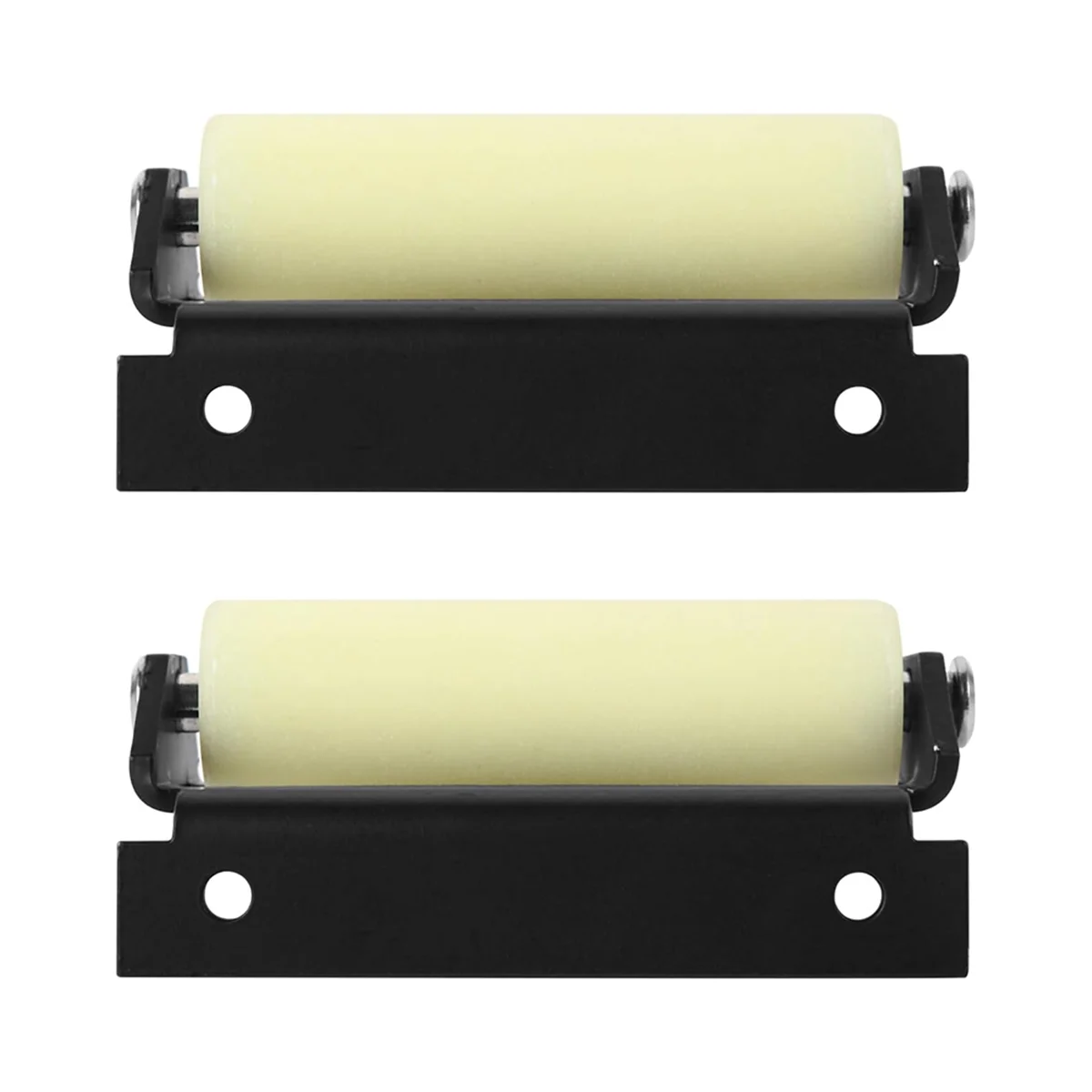 RV Slide Out Roller Kit J-36 for Lippert RV Slides Nylon Roller,Solid Steel Plate 276288 (2 Pack)