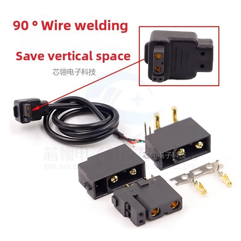 1/5PCS Original Amass XT30(2+2) XT30PB(2+2) XT30PW(2+2) Male Female Big Current Hybrid Connectors MXT30(2+2)-F