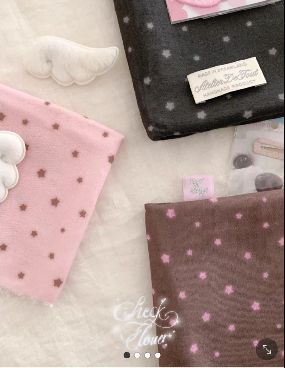 

Корейская импортная ткань, 30-ниточная, для рукоделия, аксессуары для детской одежды, резинки для волос, юбки, текстиль, чистый хлопок