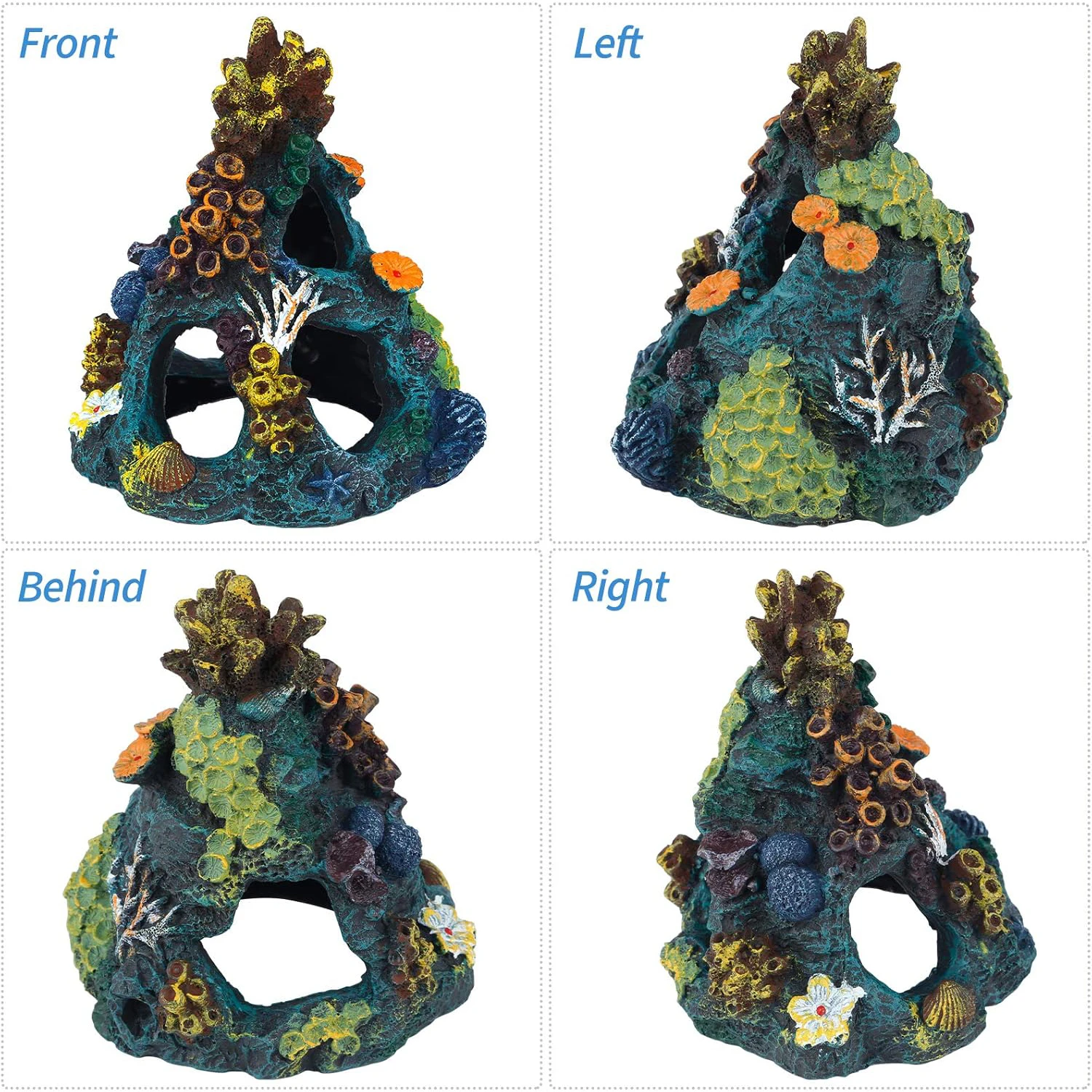 Multi-Colored Artificial Coral - Marine Aquarium Orp review and price