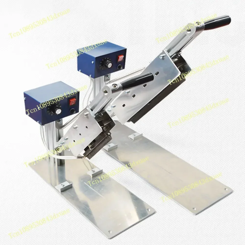 Die-Cut Machine Hot Cutting Machine Manual Electric Heating Cutter for Ribbon, Nylon cable, Chemical Fiber Braided Belt, PP Rope