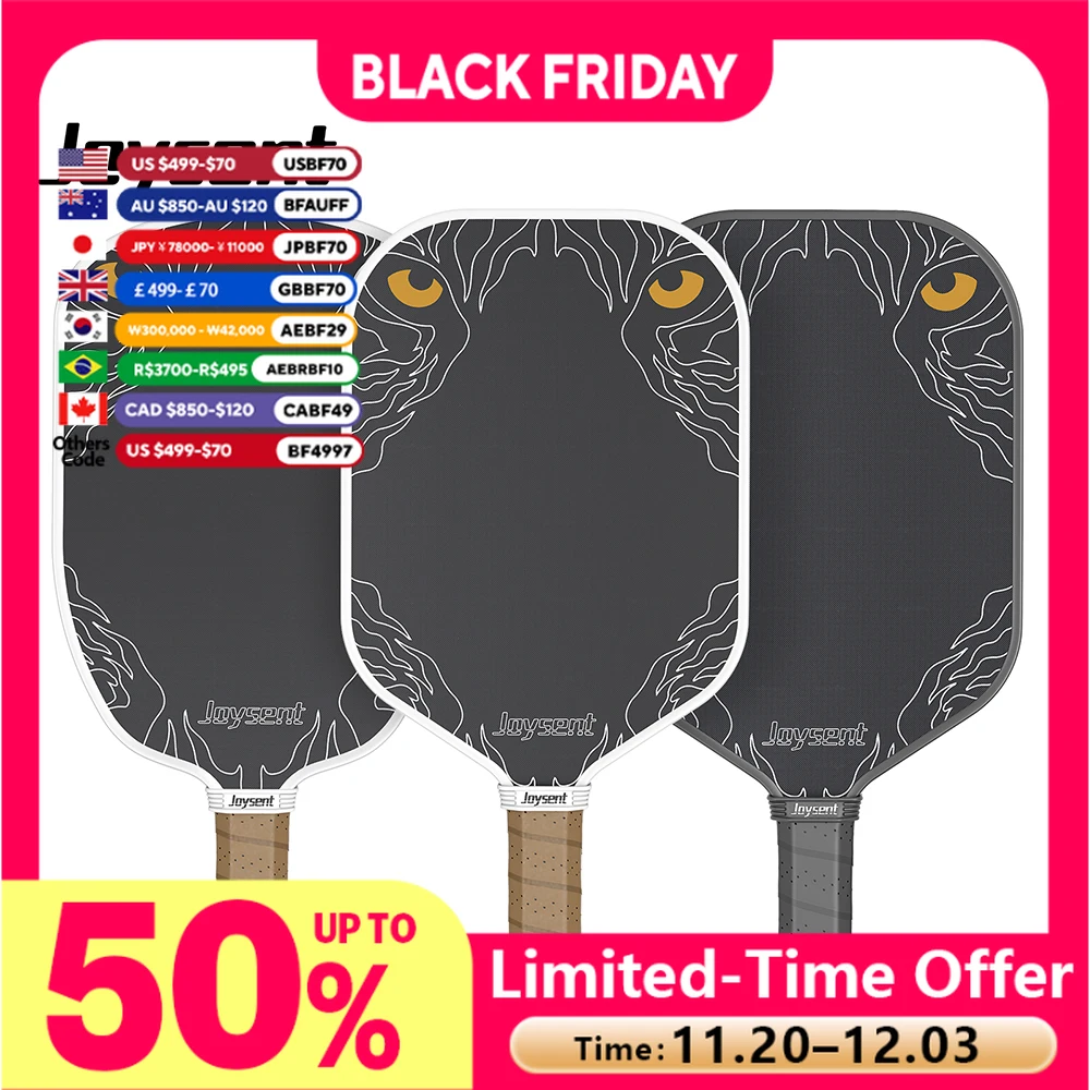 

Pickleball Paddles GEN 4 T700 Необработанное углеродное волокно 16 мм ПУ TFP Пенопластовый сердечник Термоформованный контроль вращения Мощность Phantom Eye Joysent EVA 4S