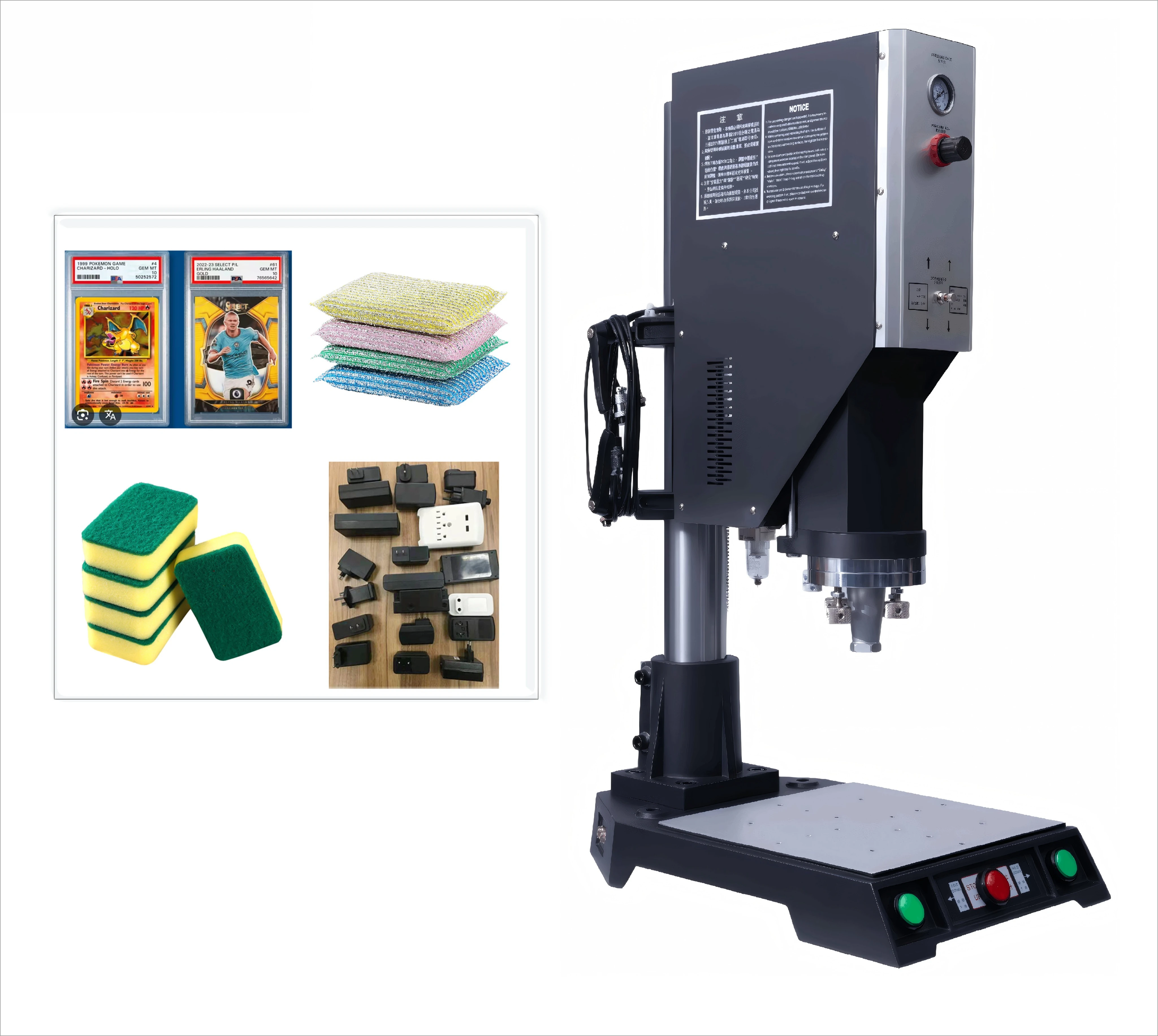 Ultrasonic welding machine factory card box children's toy magic wand - household 2kW power 110V/220V voltage