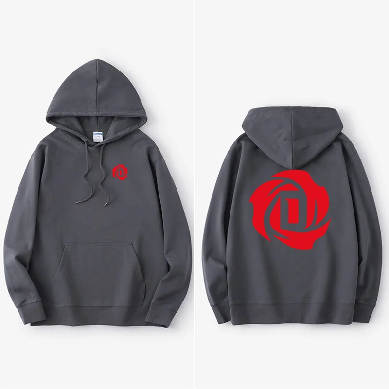 

ex Oversize Baskeall Sport Hoodie Street Sle Long Sve Cotton Printed Casual Loose Fit Couple's Sweatirt