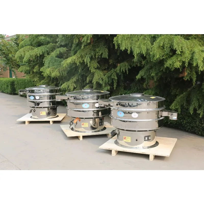 Voedsel Industriële Zeef Zeven Roterende Trillende Schermmachine