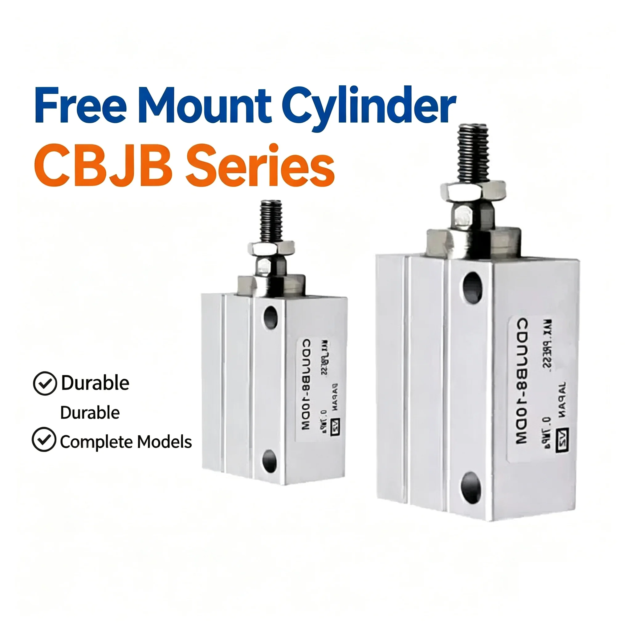 Mini Free Mount Cylinder Original CUJB8 CDUJB8 Series - Multiple Sizes Available including CUJB8-4D CUJB8-6D CUJB8-8D And More