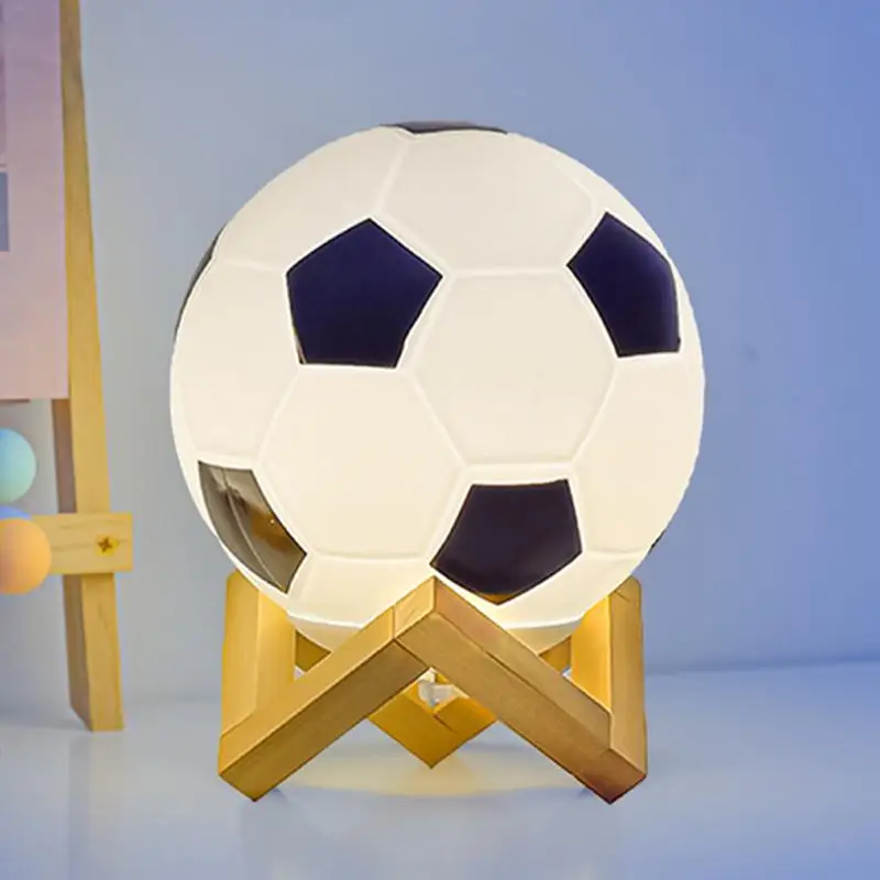 

Soccer Night Light Nightstand Desk Light LED Table Lamp Creative Night Light For Living Room Dorm Kids Room Bedroom Home