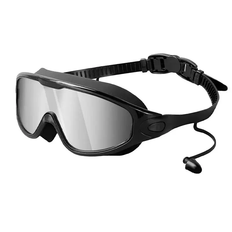 Gafas de protección UV antiniebla profesionales para adultos, gafas de natación para jóvenes, gafas de natación de silicona ajustables impermeables