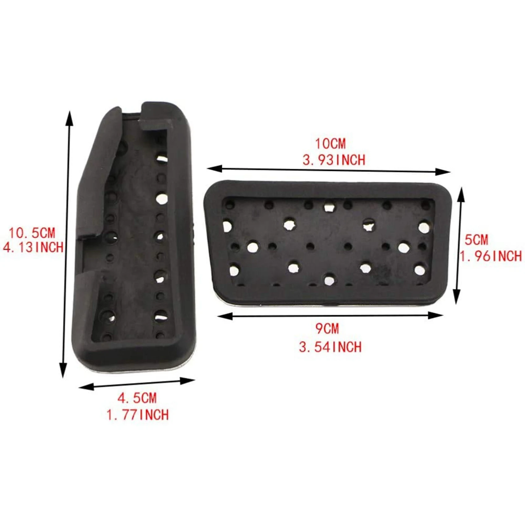 

Rear View Mirror Strip For Honda Hr-V Hrv Vezel 2013-2018 & Pedals Gas Brake Clutch Accelerator Pedal Pad Plate Cover-L94A