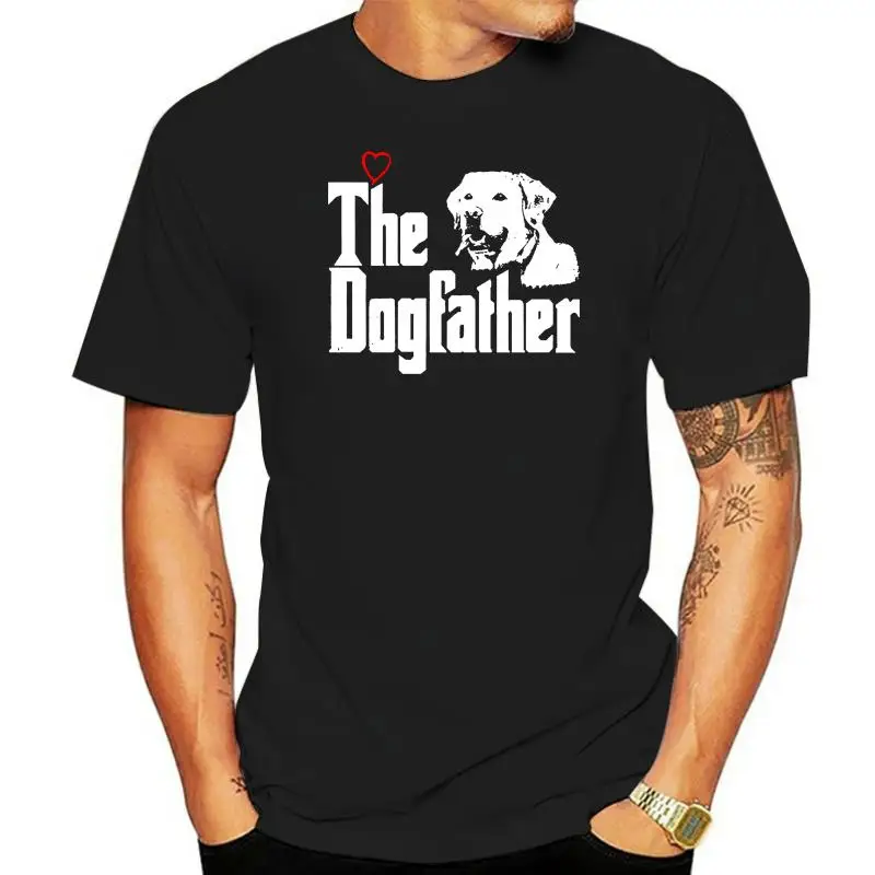 2022 New Arrival Men Fashion Mens The Dogfather Shirt   Labrador Dad Tshirt   Fathers Day Gift